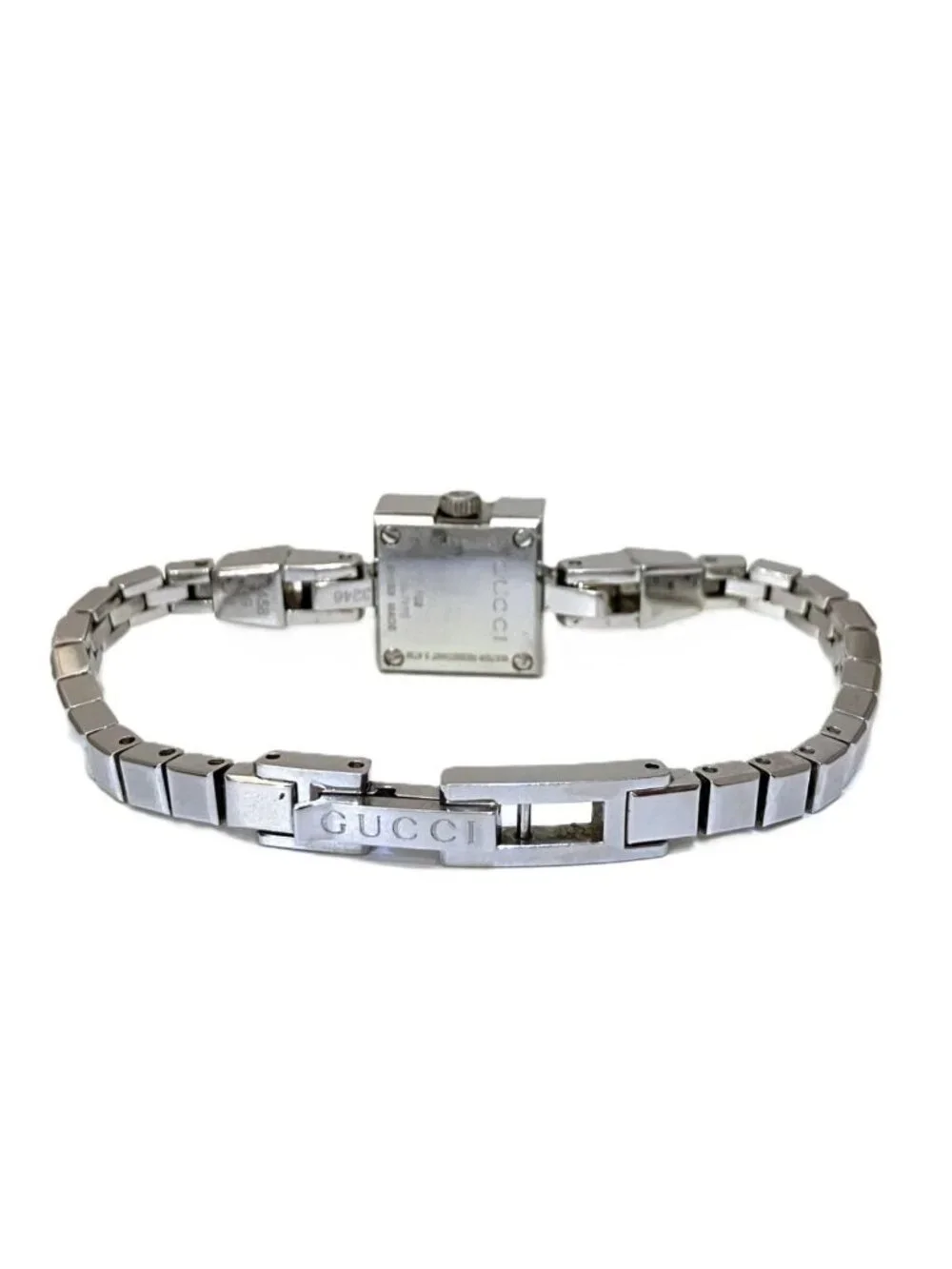 Gucci Mini Watch Gross SS Silver Dial